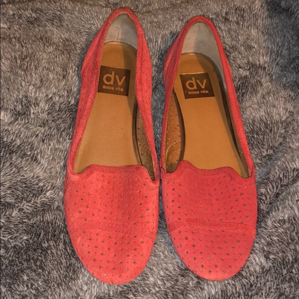 DV Dolce Vita Perforated Loafers
